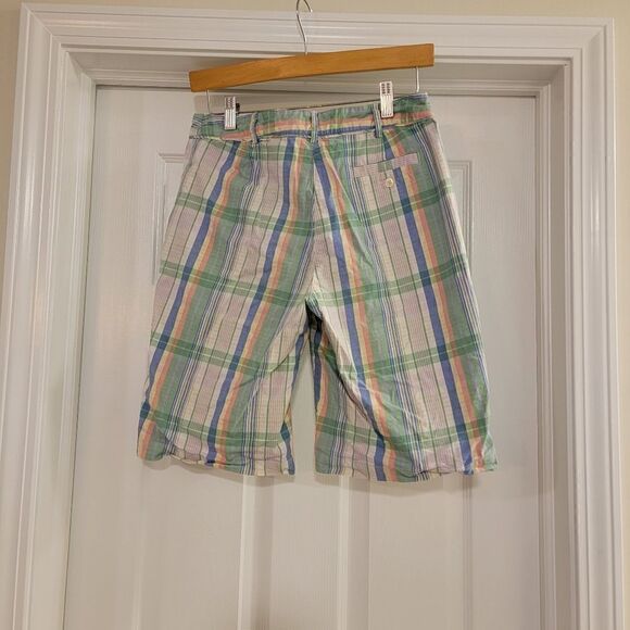 Lady Hagan Plaid Golf Shorts size 4 - Picture 2 of 4